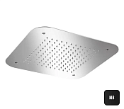 Almar Kuky 420 Потолочный душ 42х42 см, встраиваемый, 1 режим, цвет: matt black E044096.MB