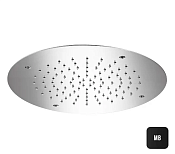 Almar Round 380 Потолочный душ d38 см, встраиваемый, 1 режим, цвет: matt black E044048.MB