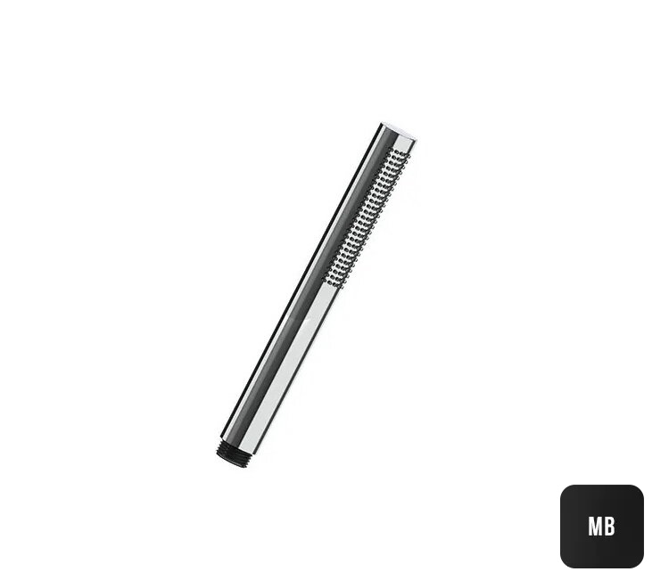 Almar Velvet Ручной душ, 1 режим, цвет: matt black E082126.MB