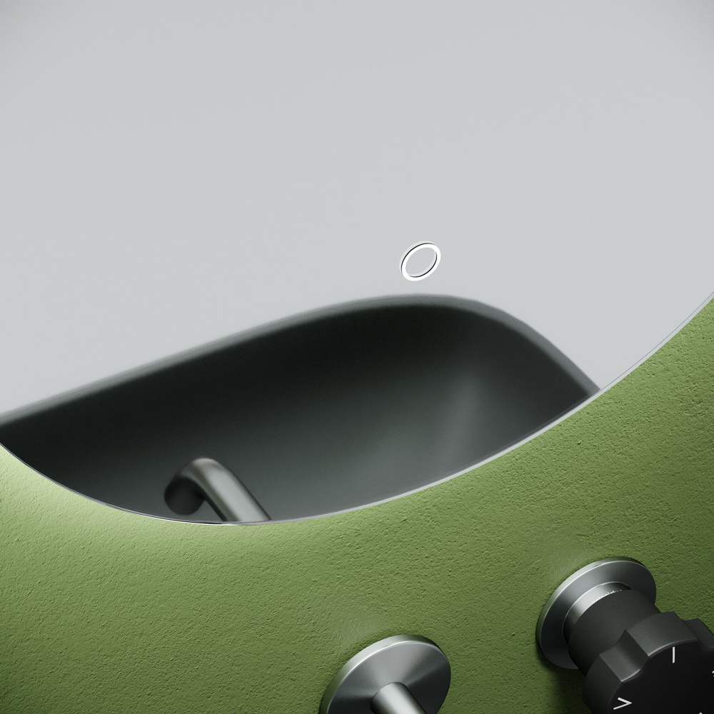 Sancos Oval Зеркало с подсветкой 45х90h см, сенсорный выключатель OV45C