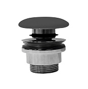 GSI Донный клапан для раковины универсальный с керамической крышкой, цвет: ardesia matte PCS26