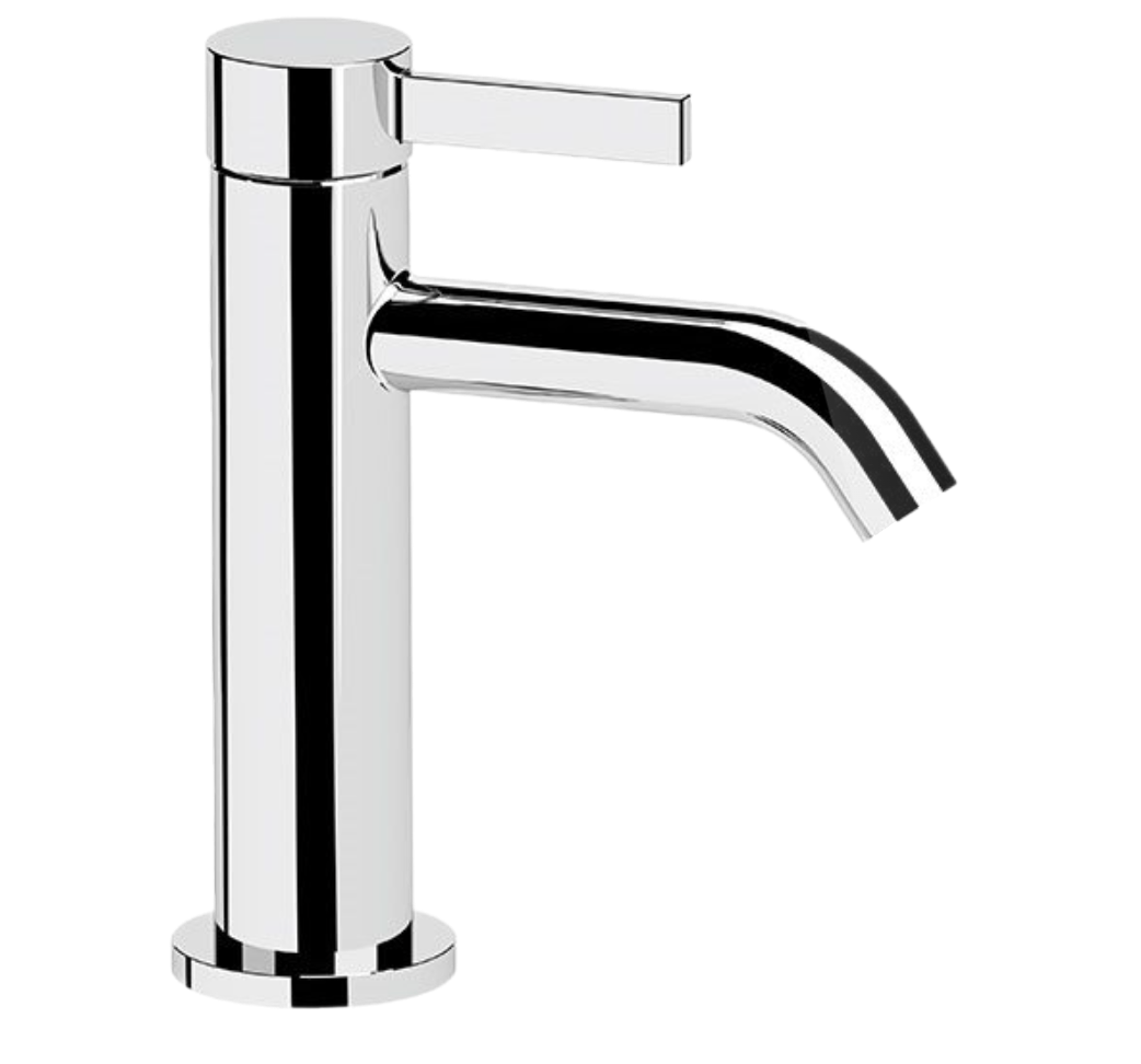 Remer Metrica Смеситель для раковины, без донного клапана, высота излива 9,3 см, цвет: cromo MC12