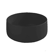 ArtCeram Cognac Раковина чаша d35x16h см, без перелива, покрытие Saniglaze, цвет: glossy black COL004 03 34