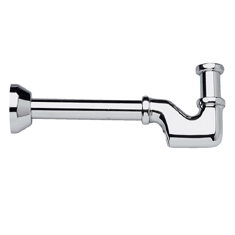 Remer Сифон для раковины\биде латунный 1", цвет: cromo 956