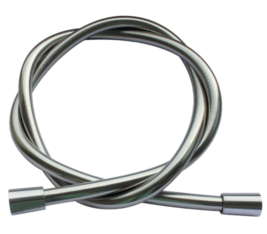 Remer Душевой шланг ПВХ 150 см, цвет: visual inox 332CN2G150XV