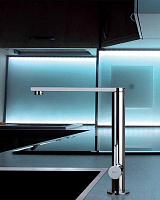 Paini Cucina Смеситель для кухни, высота излива 23,7 см, без донного клапана, цвет: хром 64CR579Q90KM