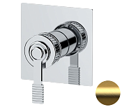 Remer Atelier Смеситель для душа встраиваемый, с встраиваемой частью, цвет: oro spazzolato AL30QBG