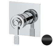 Remer Atelier Смеситель для душа встраиваемый 1 потребитель, с встраиваемой частью, цвет: nero opaco AL30QNO