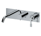 Remer Atelier Смеситель для ванны встраиваемый, 3 потребителя, с встраиваемой частью, цвет: cromo AL54D3
