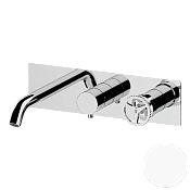 Remer Chrono Смеситель для ванны встраиваемый 3 потребителя с внутренней частью, цвет: bianco opaco CH54D3BO