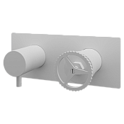 Remer Chrono Смеситель для ванны встраиваемый 3 потребителя с внутренней частью, цвет: bianco opaco CH93ZBO