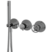 Remer Chrono Смеситель для ванны встраиваемый, 2 потребителя, с встраиваемой частью, цвет: cromo CH97D2P