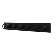 Remer Chrono Смеситель для ванны встраиваемый, 5 потребителей, с внутренней частью, цвет: nero opaco CH98D5NO