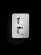 Almar Core Kuky Термостат для душа, внешняя часть на 3 потребителя, цвет: chrome E176813.CR