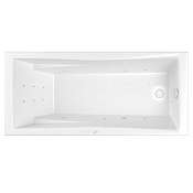 Whitecross Palace Ванна гидромассажная Ultra 180х80 см, на каркасе, цвет: белый глянцевый 0104.180080.100.ULTRA.WH