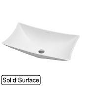 Whitecross Coral Раковина чаша 60х34,5 см, без перелива, цвет: белый матовый 0739.060034.200