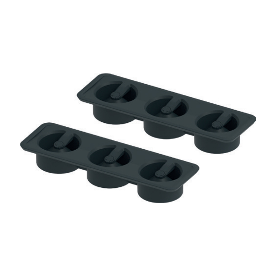 Tece Drainprofile Механический затвор для душевых профилей, цвет: черный 674006