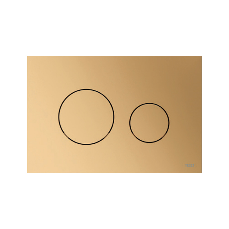 Tece Loop Кнопка смыва для унитаза, пластик, цвет: латунь металлик 9240936