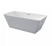 Kerasan Ego Ванна акриловая отдельностоящая 160х70 см, со сливом Clic-clac, цвет: Bianco 743101