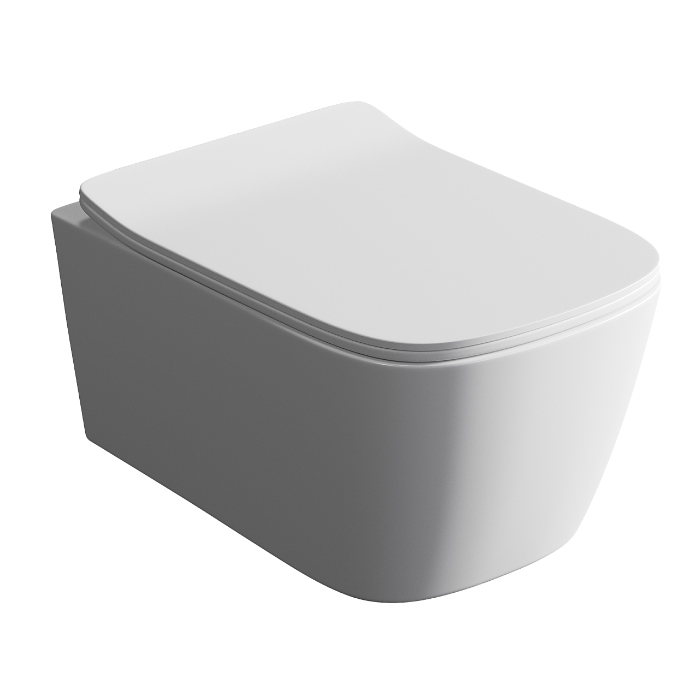 ArtCeram A16 Унитаз подвесной 36x52 см, смыв торнадо, покрытие Saniglaze, цвет: glossy white ASV006 01 00