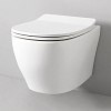 ArtCeram Ten Унитаз подвесной безободковый 36x52 см, цвет: matt white TEV006 05 00