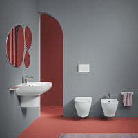 ArtCeram Ten Унитаз подвесной безободковый 36x52 см, цвет: matt white TEV006 05 00