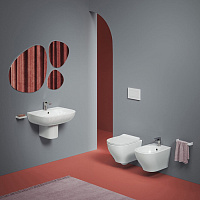 ArtCeram Ten Унитаз подвесной безободковый 36x52 см, цвет: matt white TEV006 05 00