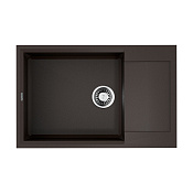 Omoikiri Sakaime 78-LB ES Кухонная мойка из Tetogranit, крыло справа, 78x22 см, цвет: espresso 4997226