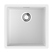 Omoikiri Yamakawa 45T Integra WH Кухонная мойка из Tetogranit 45,6x22 см, цвет: белый 4997255