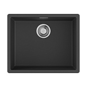 Omoikiri Yamakawa 55T Integra BL Кухонная мойка из Tetogranit 55,6x22 см, цвет: черный 4997269