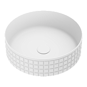 Omoikiri Akira WH Раковина чаша d40,5x12h см, из Natceramic, без перелива, цвет: белый 4972072