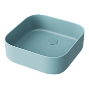Omoikiri June OC Раковина чаша d38x12h см, из Natceramic, без перелива, цвет: ocean 4972075