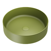 Omoikiri Mira GU Раковина чаша d40,5x12h см, из Natceramic, без перелива, цвет: гуакомоле 4972066