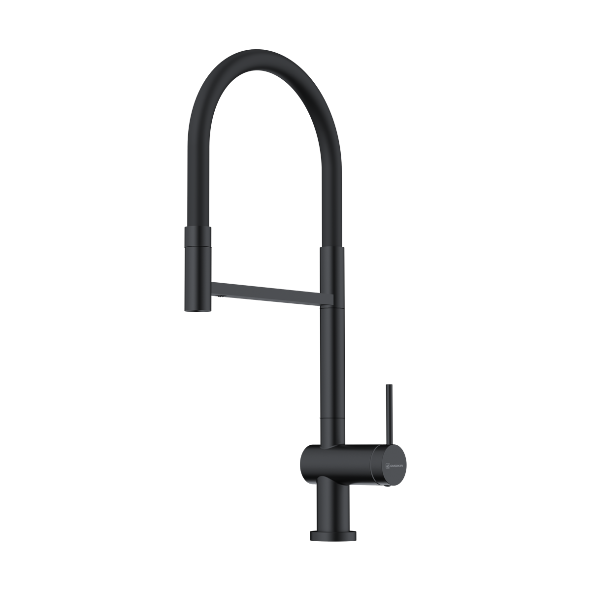 Omoikiri Kanto 2 Plus-SB GB-BL Смес. для кухни с гибк. изливом и возм. подкл. фильтр, цвет: графит 4994401