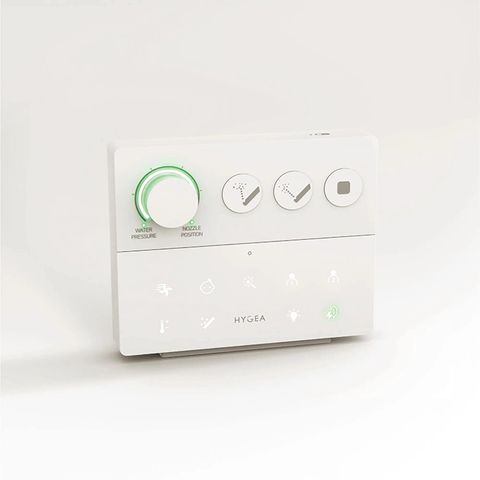 ArtCeram Hype Унитаз подвесной безободковый с крышкой с биде 38x59 см, Saniglaze, цвет: glossy white KHYV001 01 00