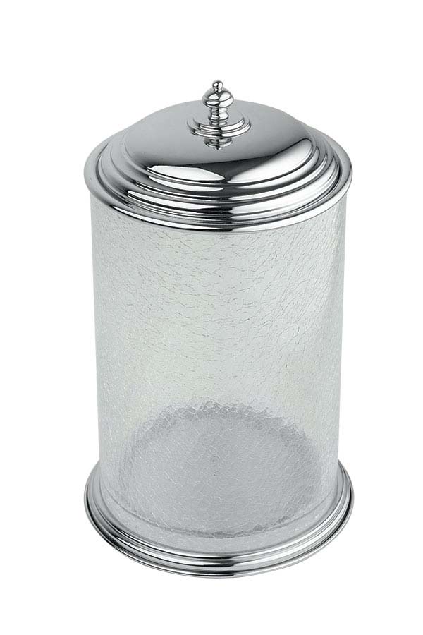 Boheme Vogue Ведро с крышкой напольное, 5 литров, цвет: chrome 10188