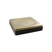 Boheme Мыльница с латунной чашей, настольная, цвет: gold 10960-B-G