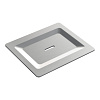 Boheme Space Мыльница для полки, 16x10 см, цвет: nickel brushed 10966-NB-SOAP
