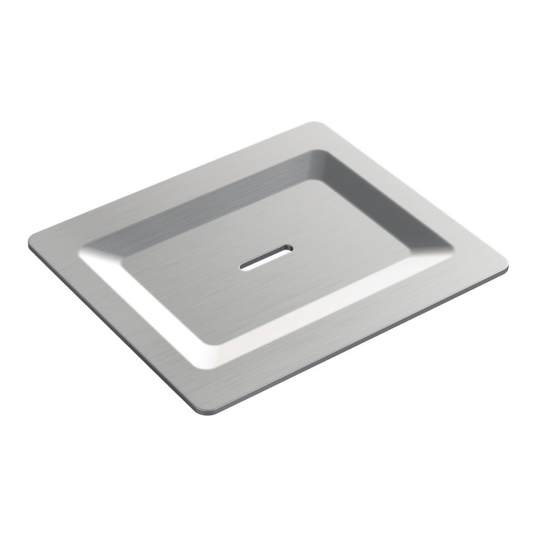 Boheme Space Мыльница для полки, 16x10 см, цвет: nickel brushed 10966-NB-SOAP
