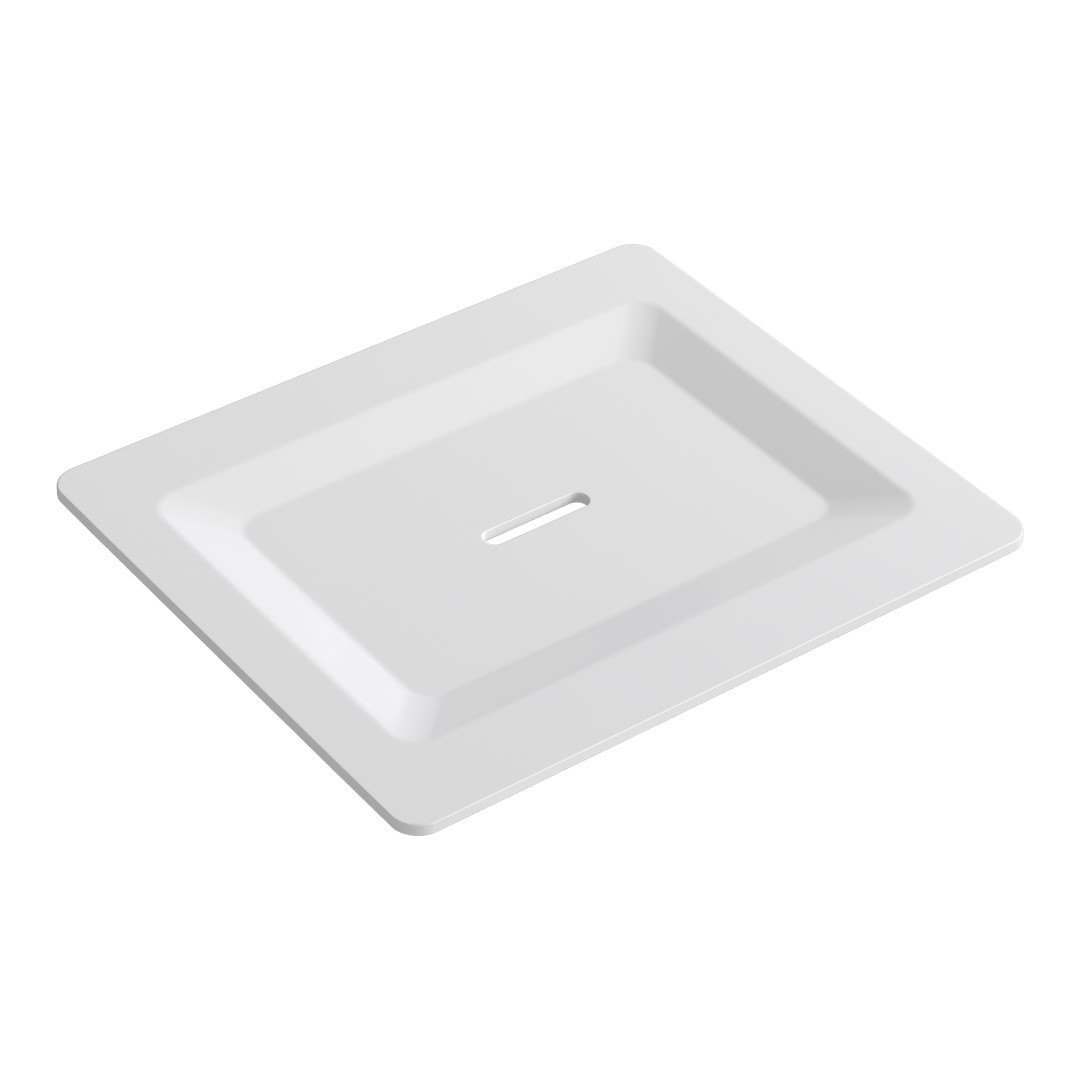 Boheme Space Мыльница с латунной чашей, накладная, цвет: white 10966-W-SOAP