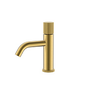 Boheme Stick Linea Смеситель для раковины на 1 отв., без дк, длина излива 13,5 см, цвет: matt gold 121-MG.3