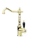 Boheme Kitchen Смеситель для кухни без возм. подключения фильтра, длина излива 22 см, цвет: gold 102-BLC