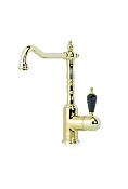 Boheme Kitchen Смеситель для кухни без возм. подключения фильтра, длина излива 22 см, цвет: gold 102-BSW