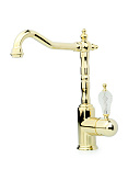 Boheme Kitchen Смеситель для кухни без возм. подключения фильтра, длина излива 22 см, цвет: gold 102-CRST