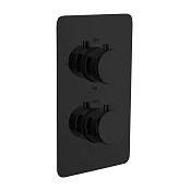 Boheme Cell Смеситель термостатический встраиваемый, 3 потребителя, с внутренней частью, цвет: black 134-3-B