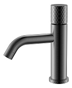 Boheme Stick Diamond Смеситель для раковины длина излива 13,5 см, без дк, цвет: gun metall 121-GM