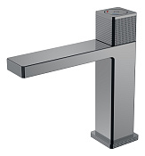 Boheme Quad Смеситель для раковины автоматический, высота излива 13,3 см, цвет: shine gun metall 159-SGM