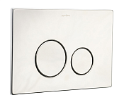 Boheme Кнопка смыва для инсталляции, 2 режима, нержавеющая сталь, цвет: chrome 649-CR