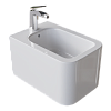 Boheme Mane Биде подвесное 52х35 с 1 отверстием под смеситель, цвет: white 970-BDT-W