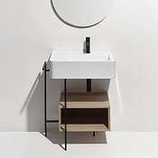 Simas Ratio Раковина чаша 65х46 см, без перелива, c 1 отверстием под смеситель, цвет: белый глянц. RA65bi